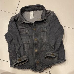 H&M Charcoal Denim Jacket for Kids